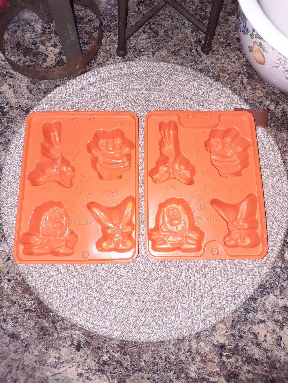 Ren And Stimpy Jello Mold Set